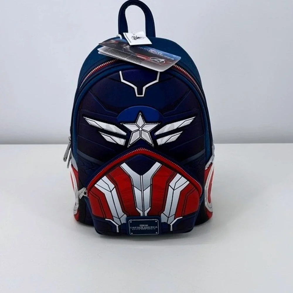 Disney Parks Marvel Captain America Brave New World Mini Backpack NWT $90